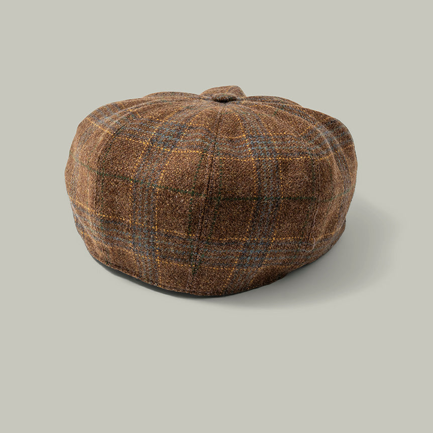 Harrow Tweed Panel Cap [HOUSE TWEED]