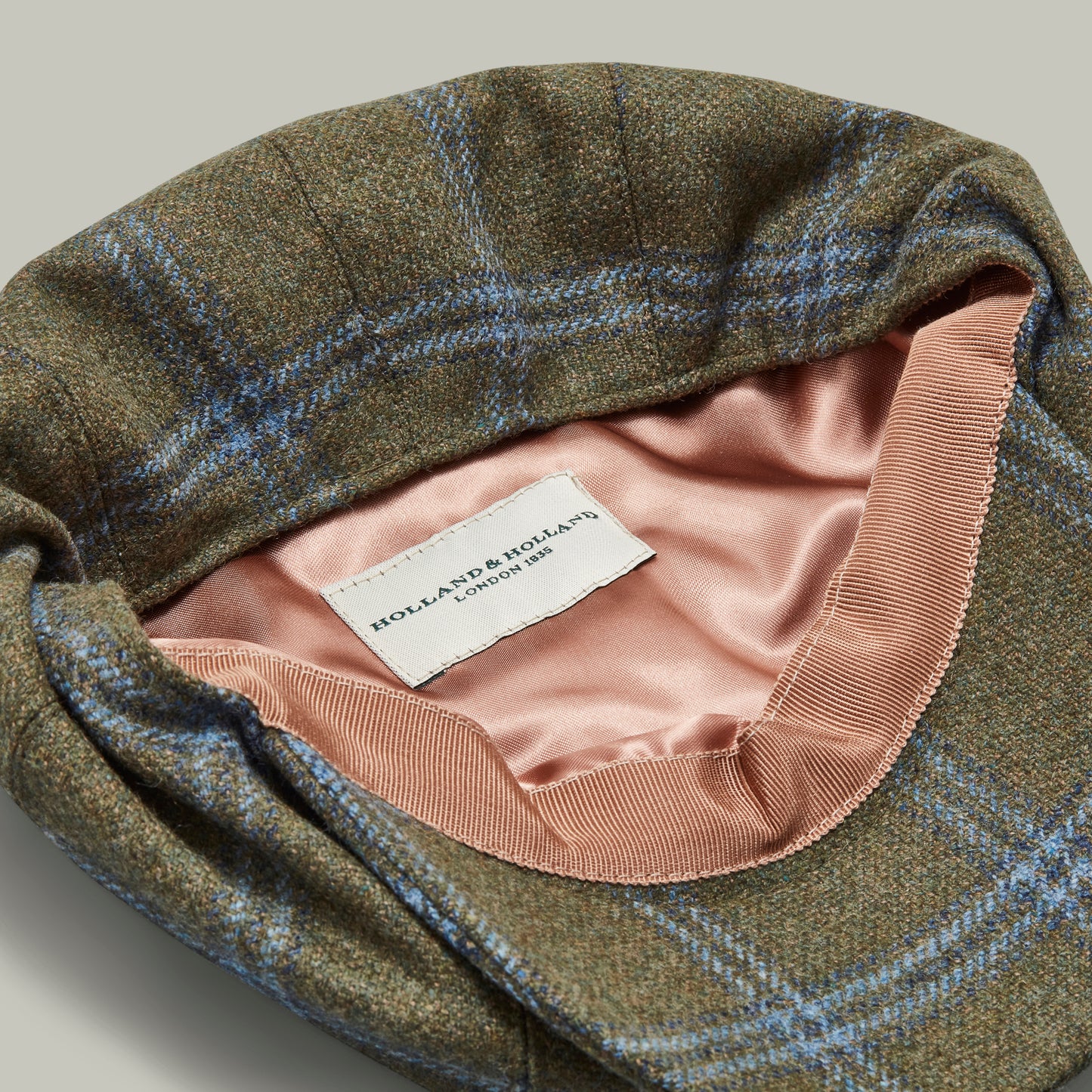 Harrow Tweed Panel Cap [HONEYSUCKLE]
