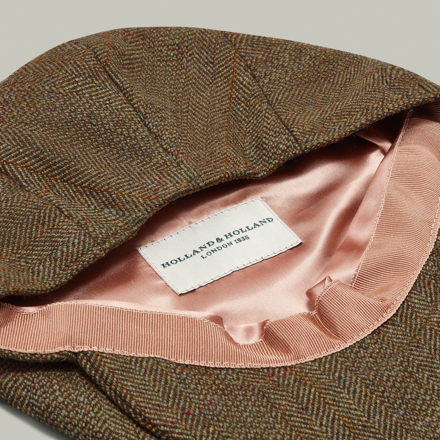 Harrow Tweed Panel Cap [HORNBEAM]
