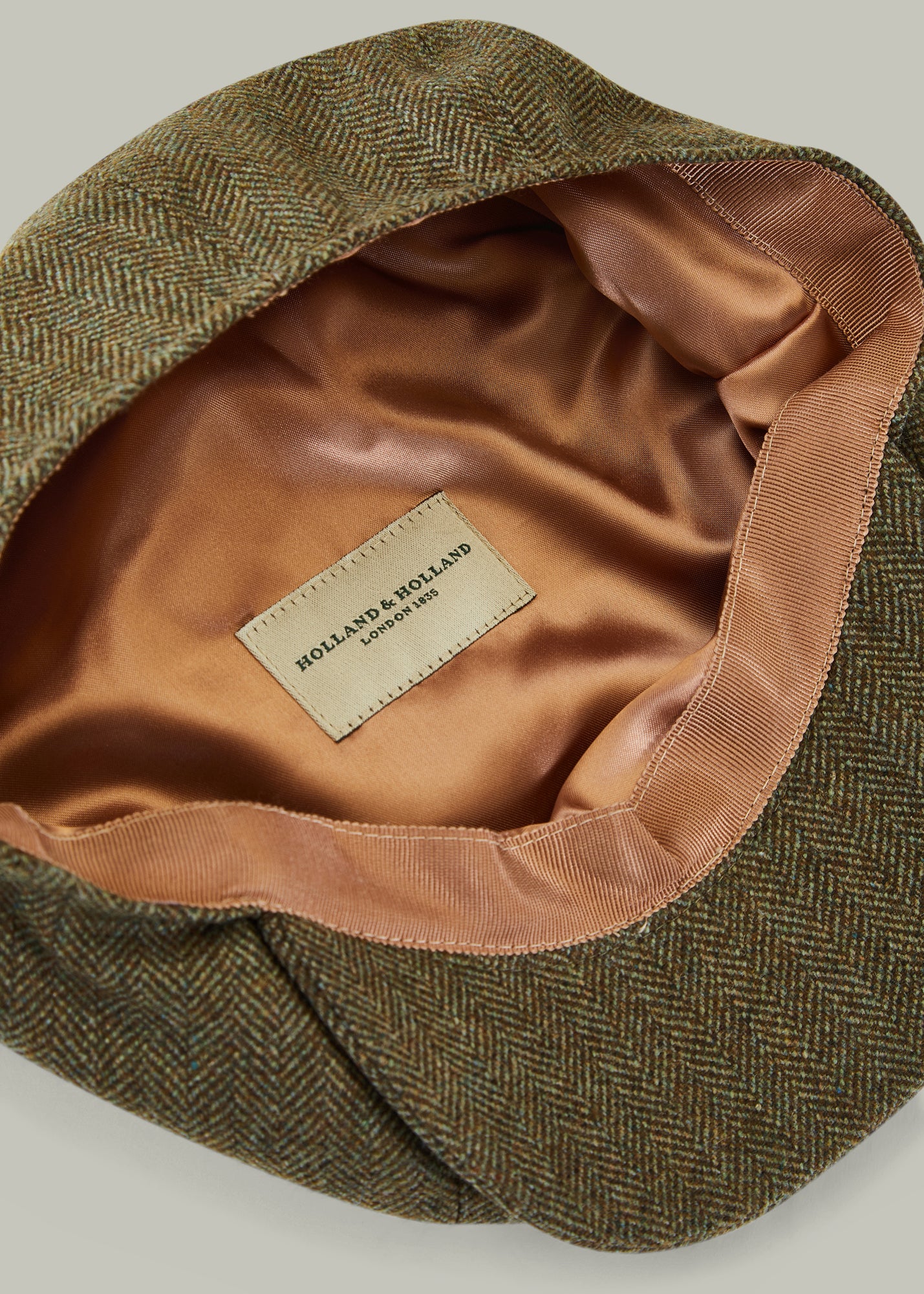 Harrow Tweed Panel Cap [HOLLY]