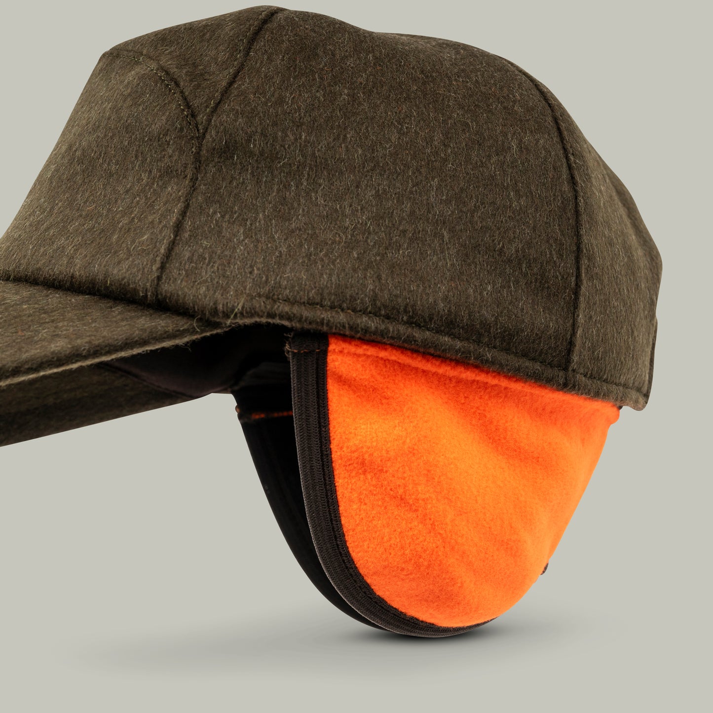 Northwood Loden Hunting Cap with ear flaps [MOSS]