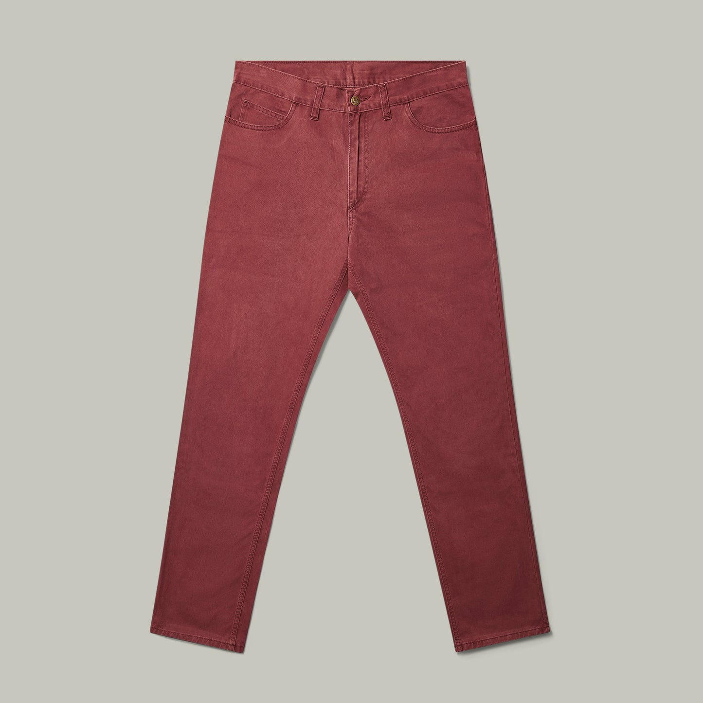 Harrow Brushed Cotton Jeans [BERRY]
