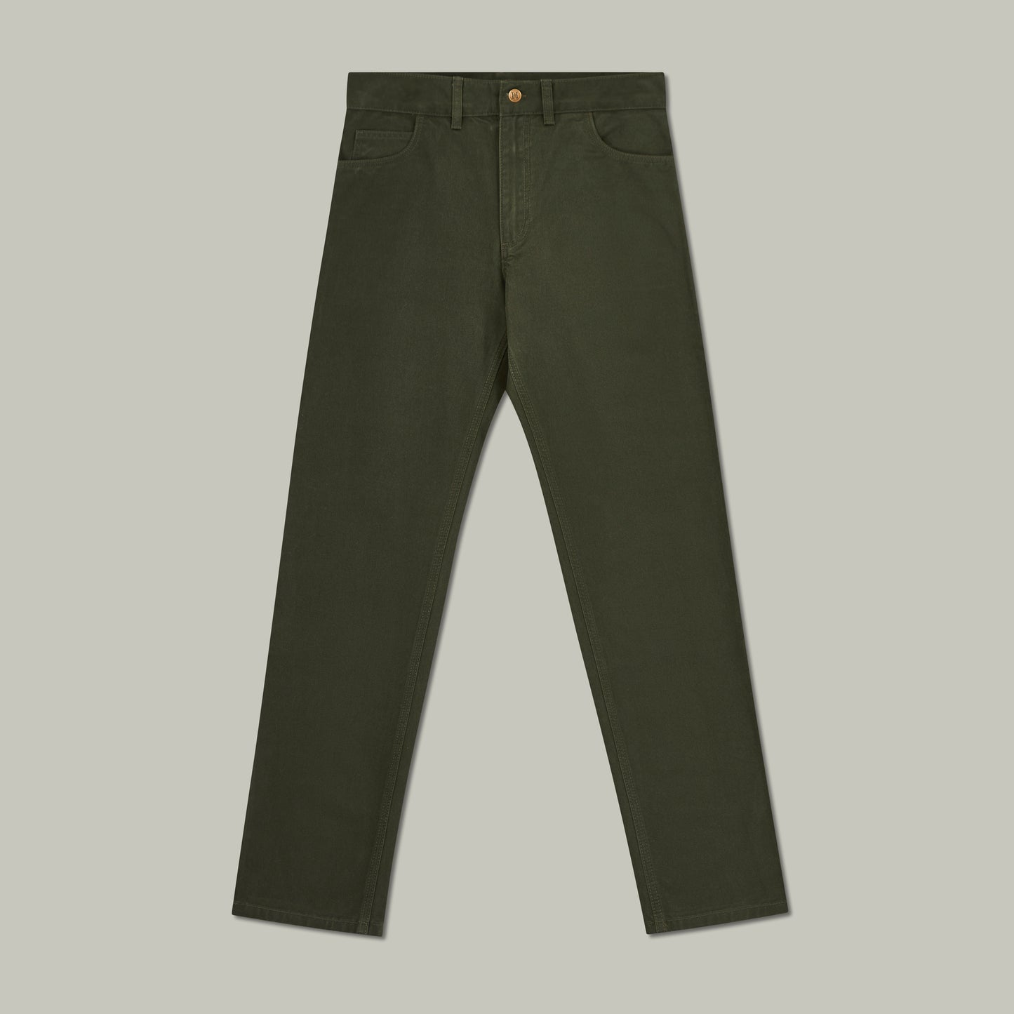 Harrow Brushed Cotton Jeans [FERN GREEN]