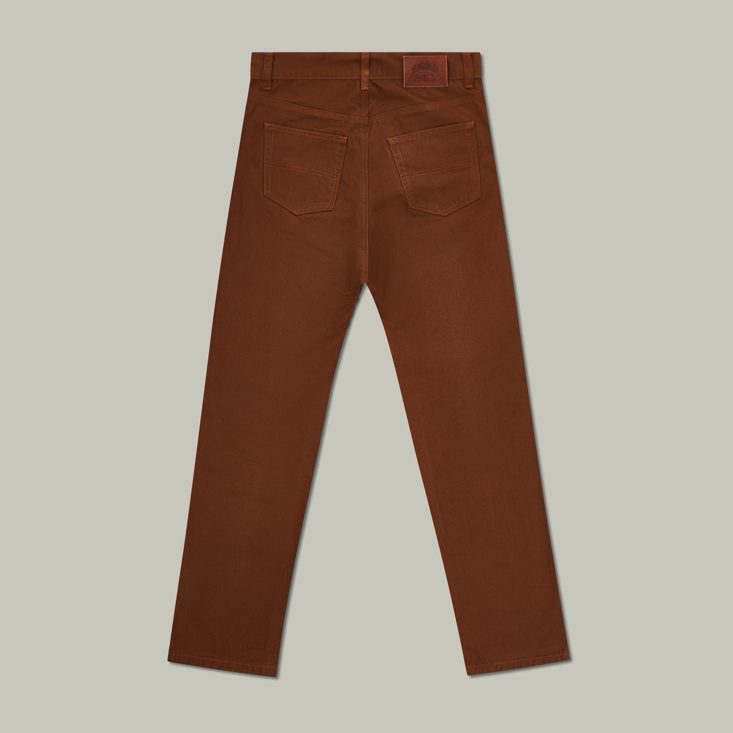 Harrow Brushed Cotton Jeans [TOBACCO]