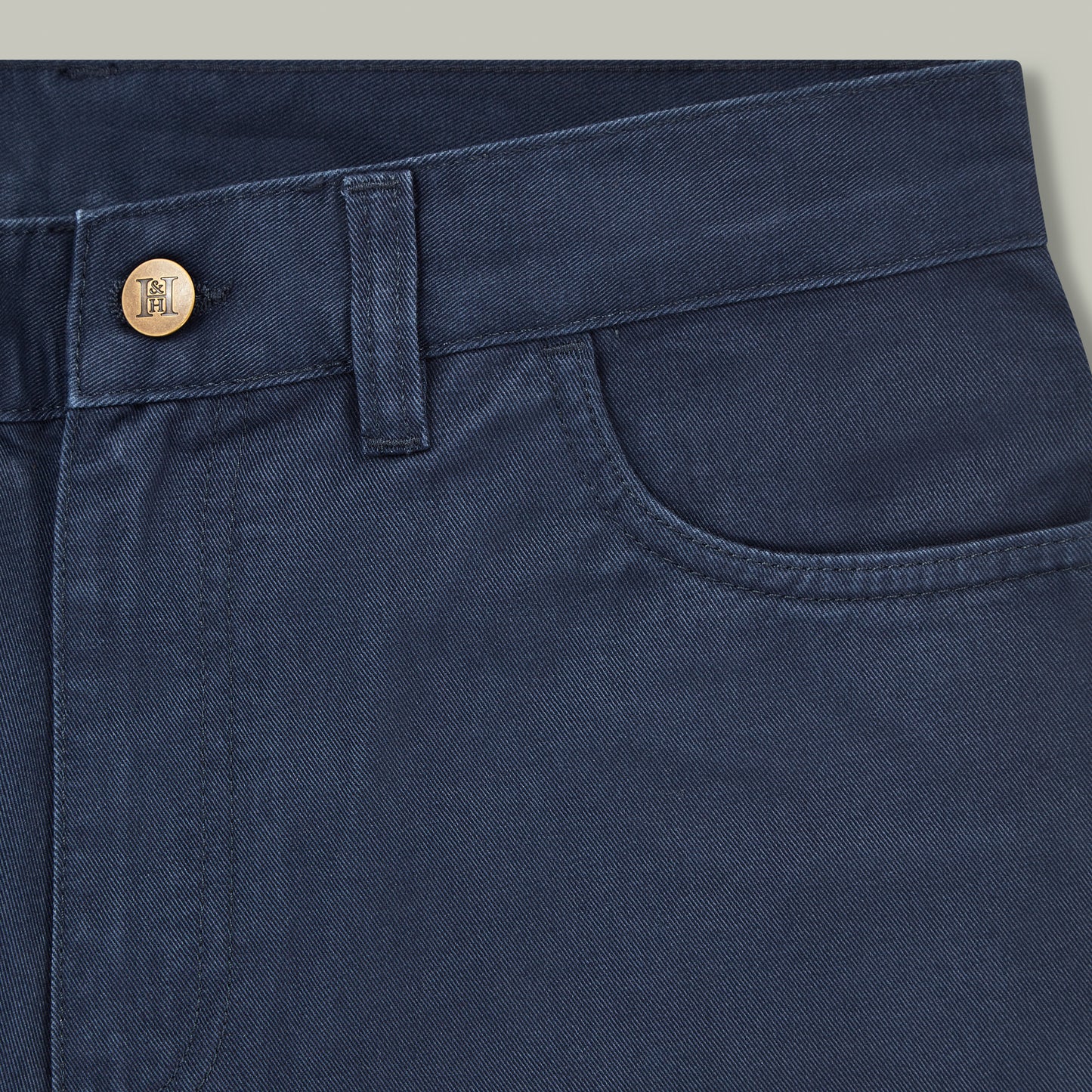 Harrow Brushed Cotton Jeans [INDIGO]