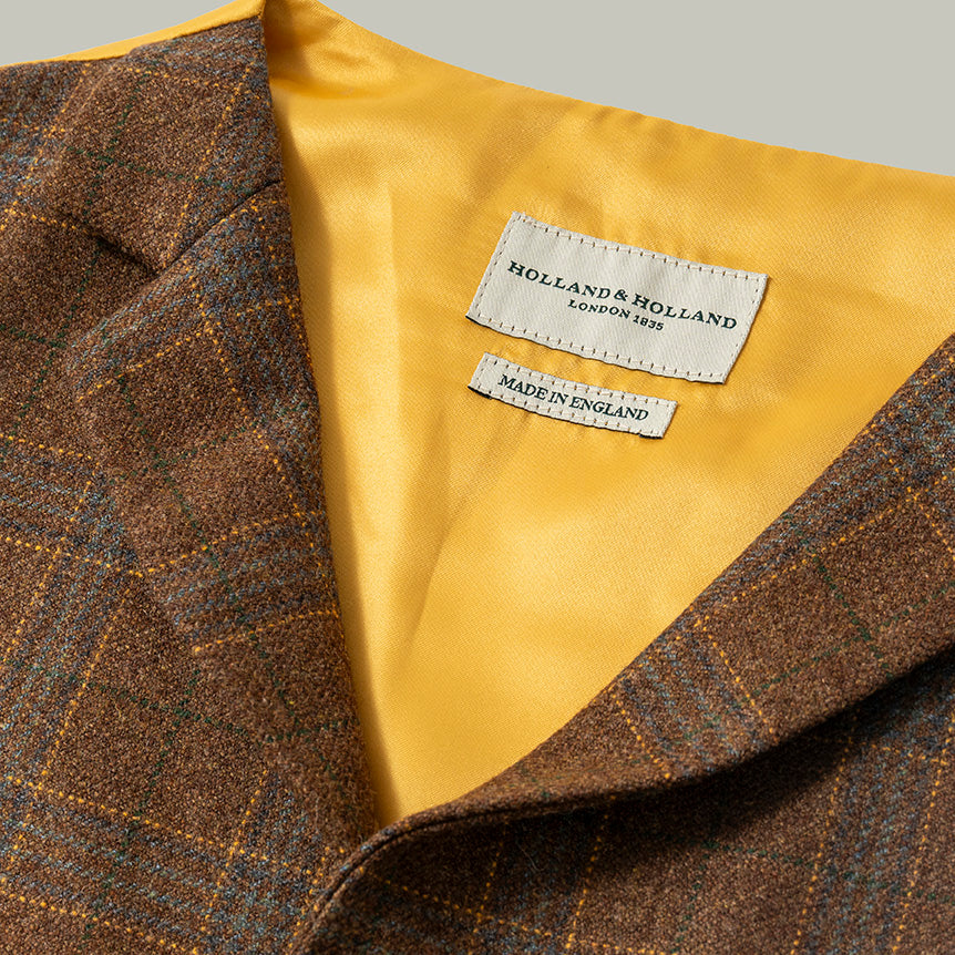 Harrow Tweed Lapel Vest [HOUSE TWEED]