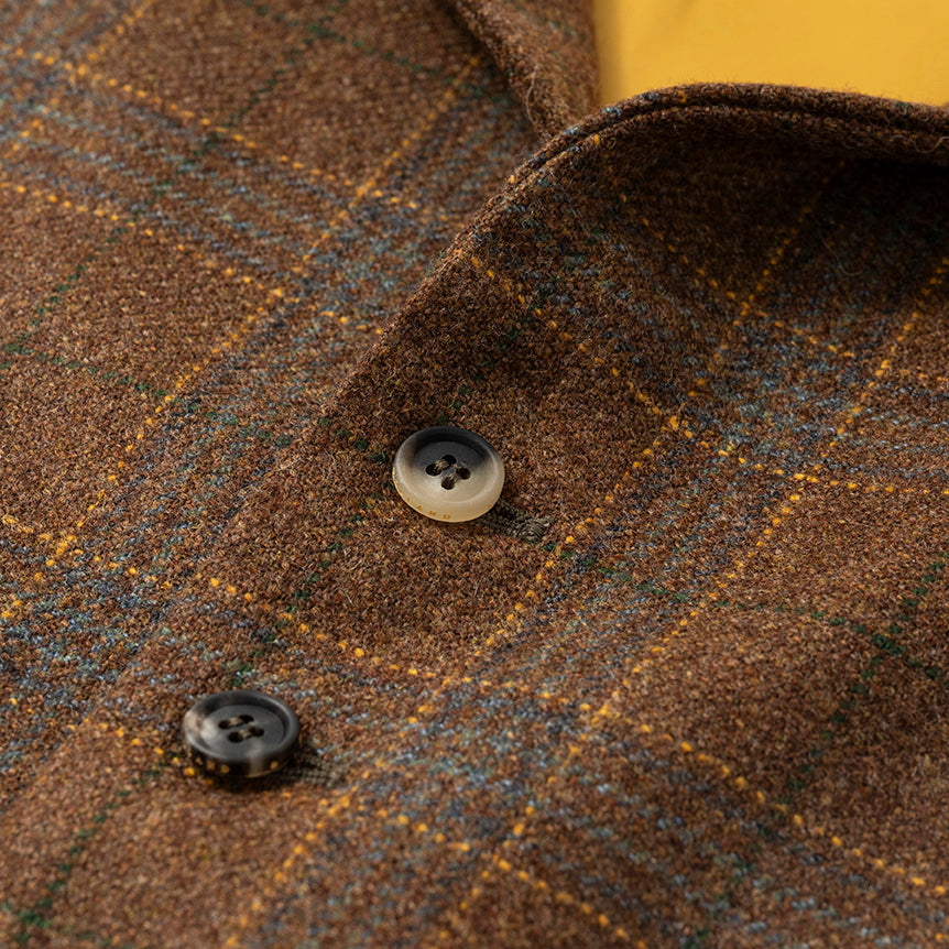 Harrow Tweed Lapel Vest [HOUSE TWEED]
