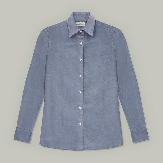 Northwood Ladies Brushed Cotton Shirt [AQUA]