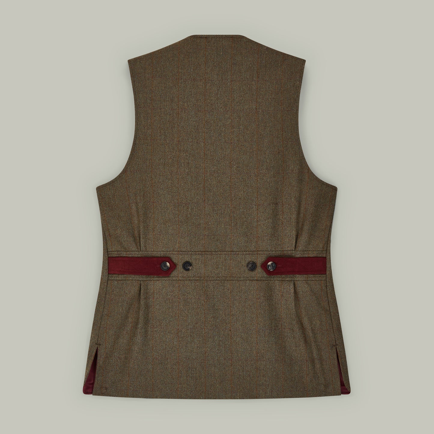 Northwood Tweed Shooting Vest [HORNBEAM]