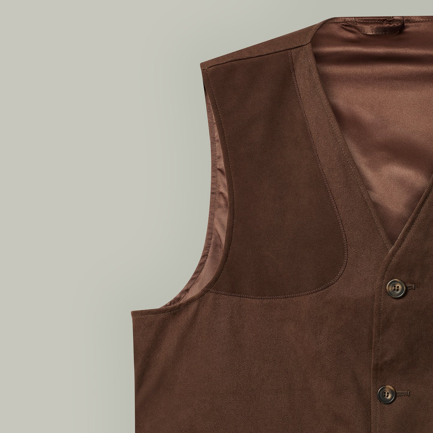 Northwood Brushed Cotton Shooting Vest [HUNTER GREEN]