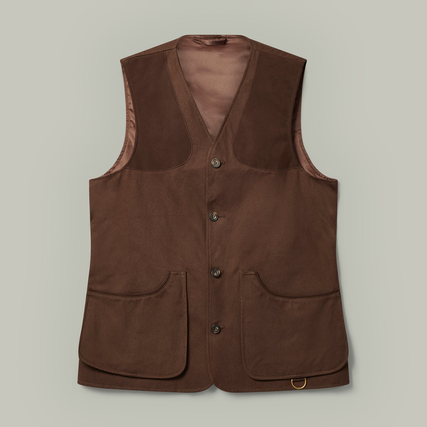 Northwood Brushed Cotton Shooting Vest [HUNTER GREEN]