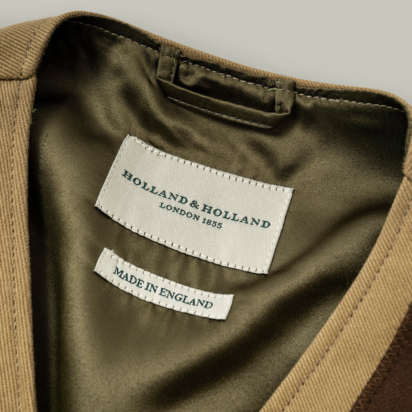 Northwood Brushed Cotton Shooting Vest [SAHARA]