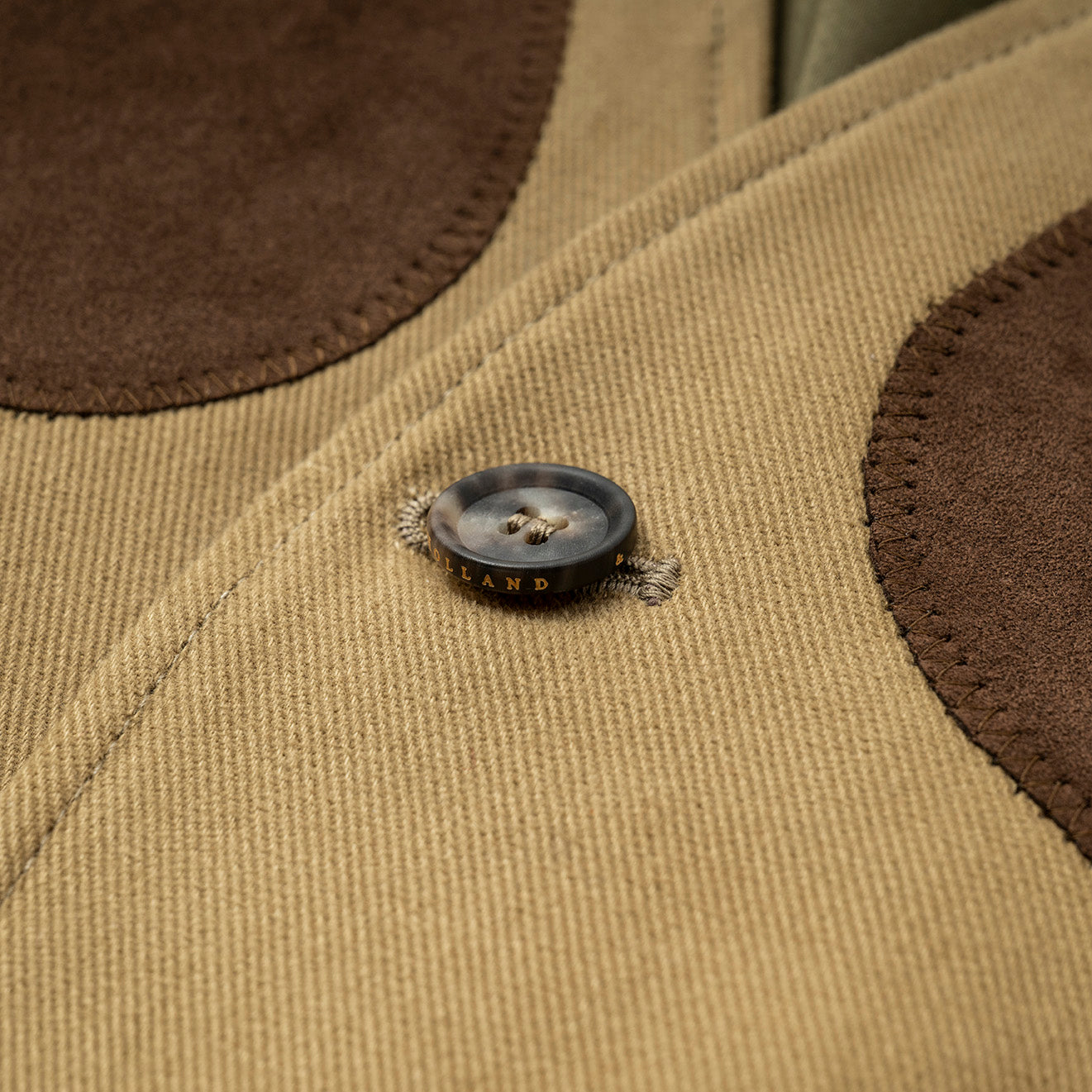 Northwood Brushed Cotton Shooting Vest [SAHARA]