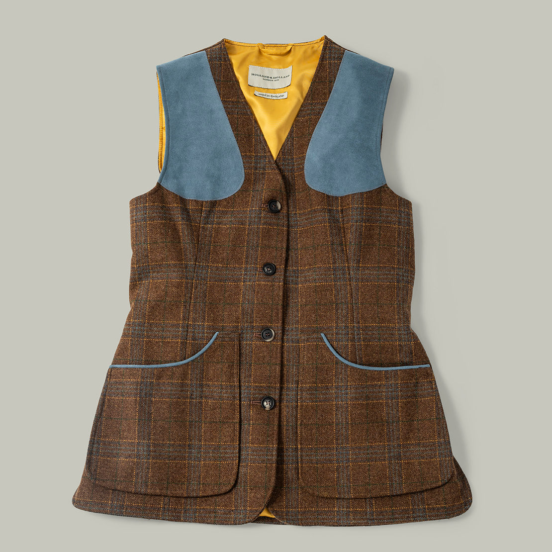 Northwood Ladies Tweed Shooting Vest [HOUSE TWEED]