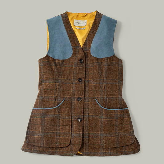 Northwood Ladies Tweed Shooting Vest [HOUSE TWEED]