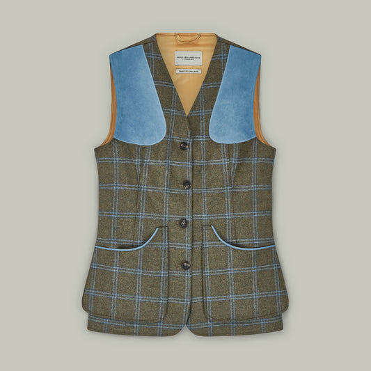 Northwood Ladies Tweed Shooting Vest [HONEYSUCKLE]