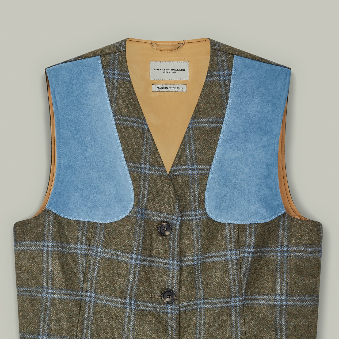 Northwood Ladies Tweed Shooting Vest [HONEYSUCKLE]