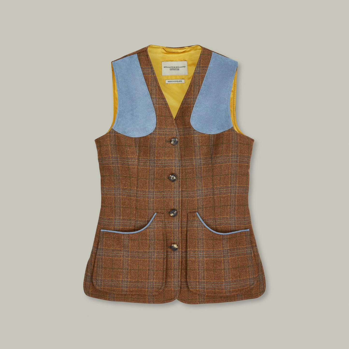 Northwood Ladies Tweed Shooting Vest [HOUSE TWEED]