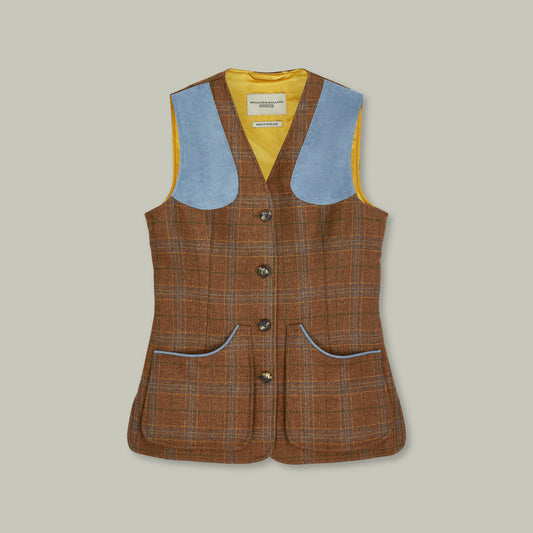 Northwood Ladies Tweed Shooting Vest [HOUSE TWEED]