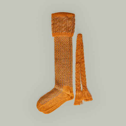 Reiver Shooting Socks/Ties [HONEYSUCKLE]
