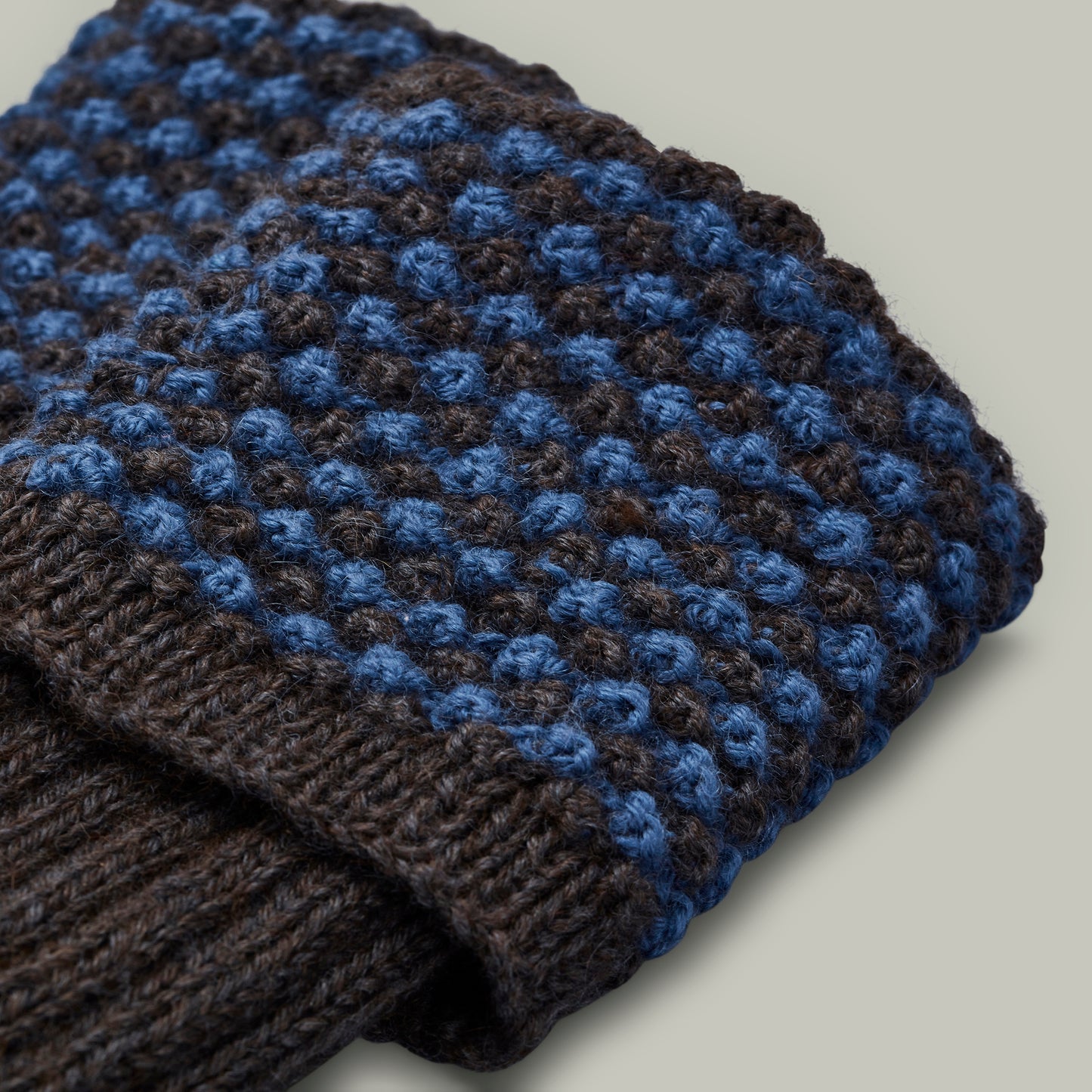 Harrow Alpaca hand knit sock/garter set [HOLLY]