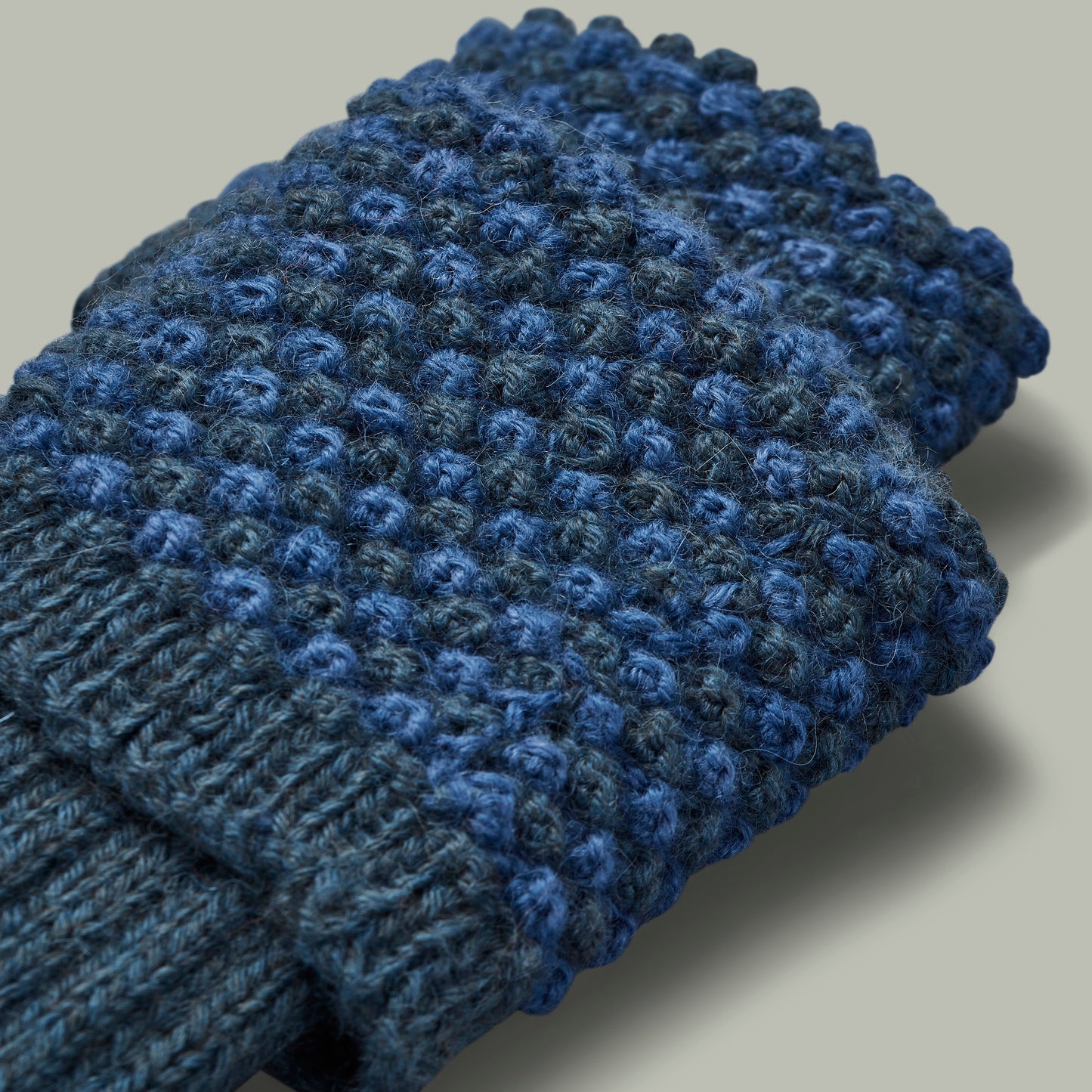 Harrow Alpaca hand knit sock/garter set [HONEYSUCKLE]