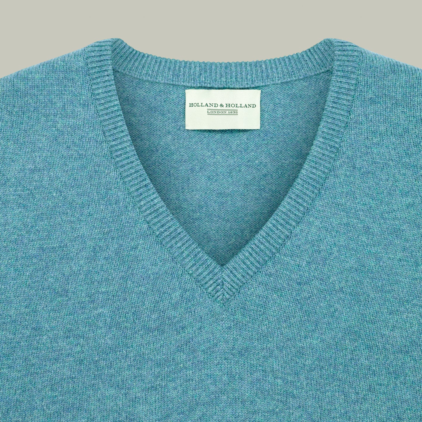 Harrow Cashmere V-Neck Sweater [SKY]
