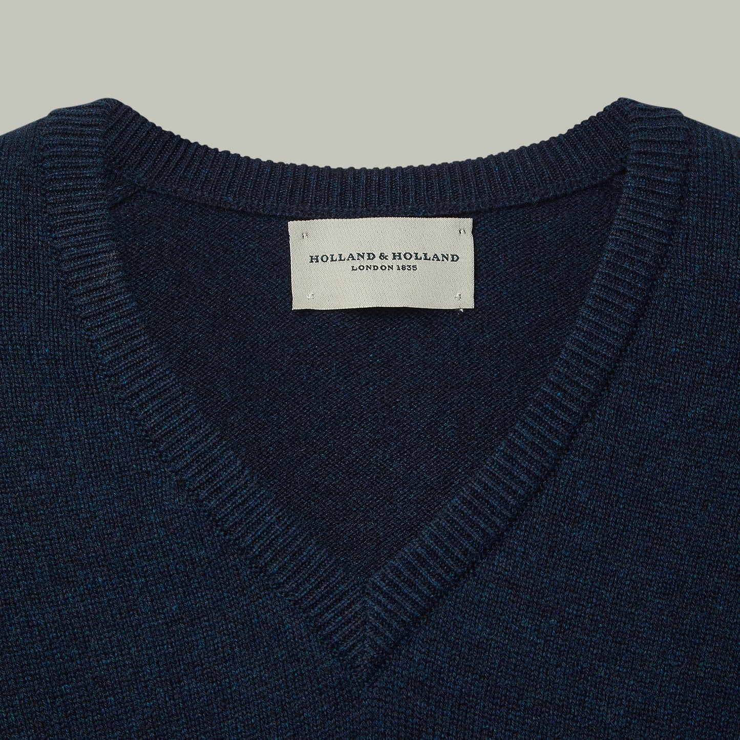 Harrow Cashmere V-Neck Sweater [LAMPWICK]