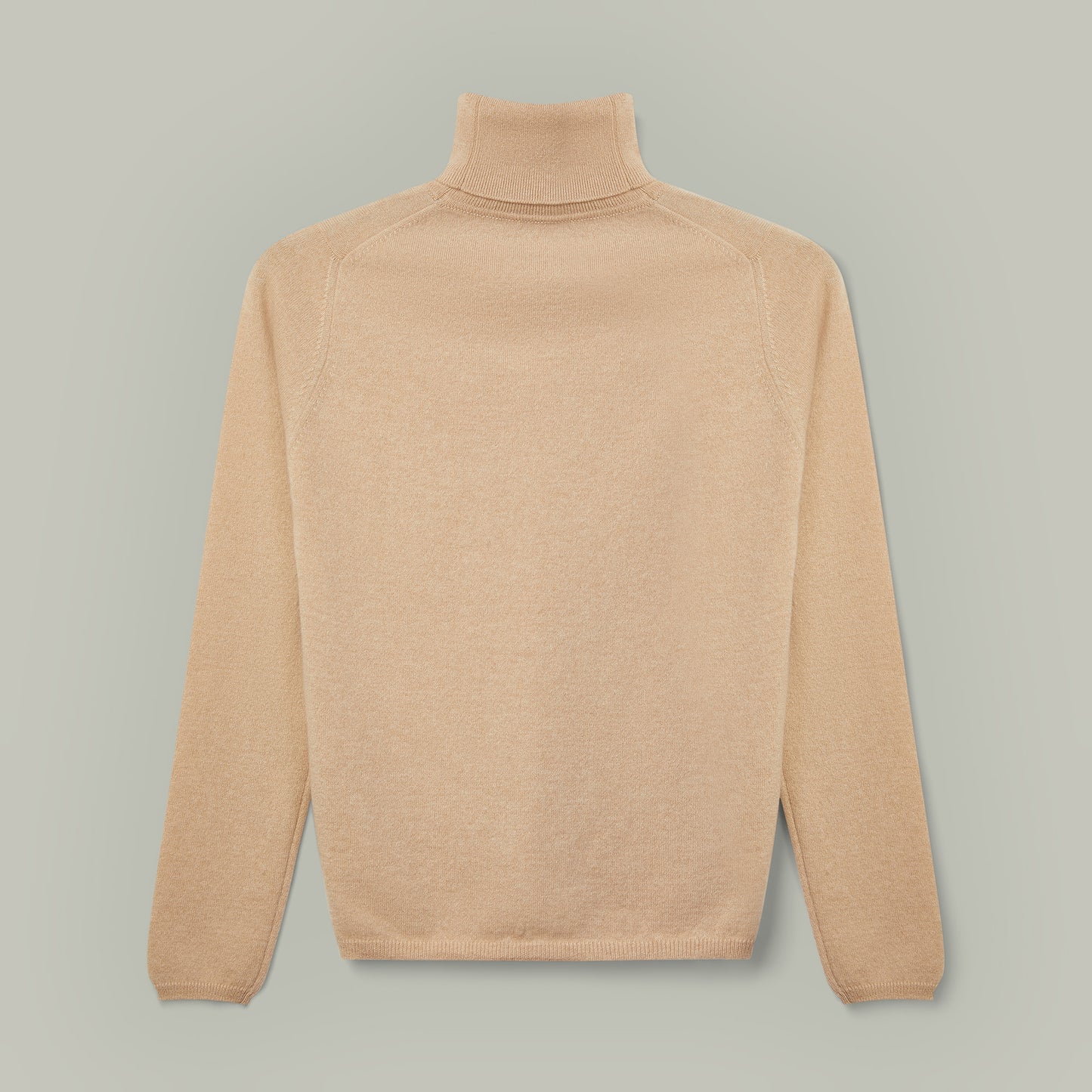 Harrow Ladies Cashmere Roll Neck Sweater [NATURAL]