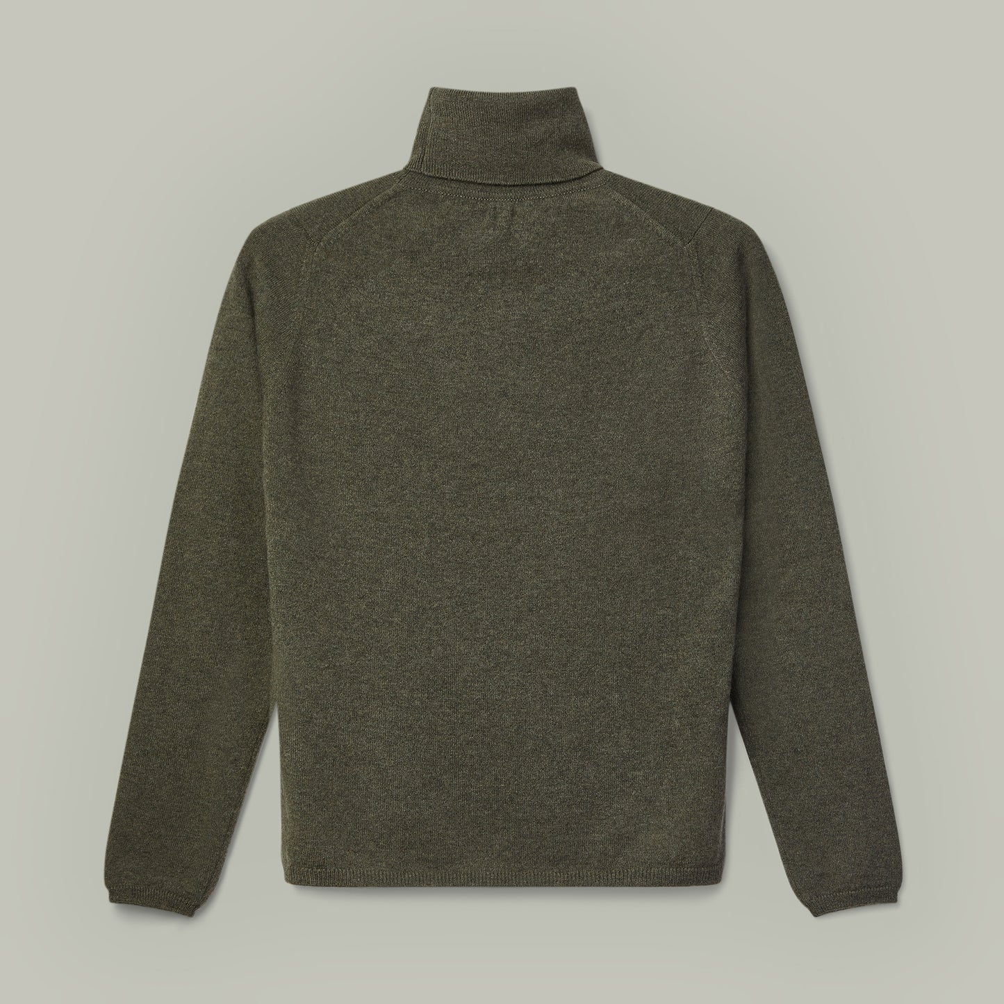 Harrow Ladies Cashmere Roll Neck Sweater [LODEN]