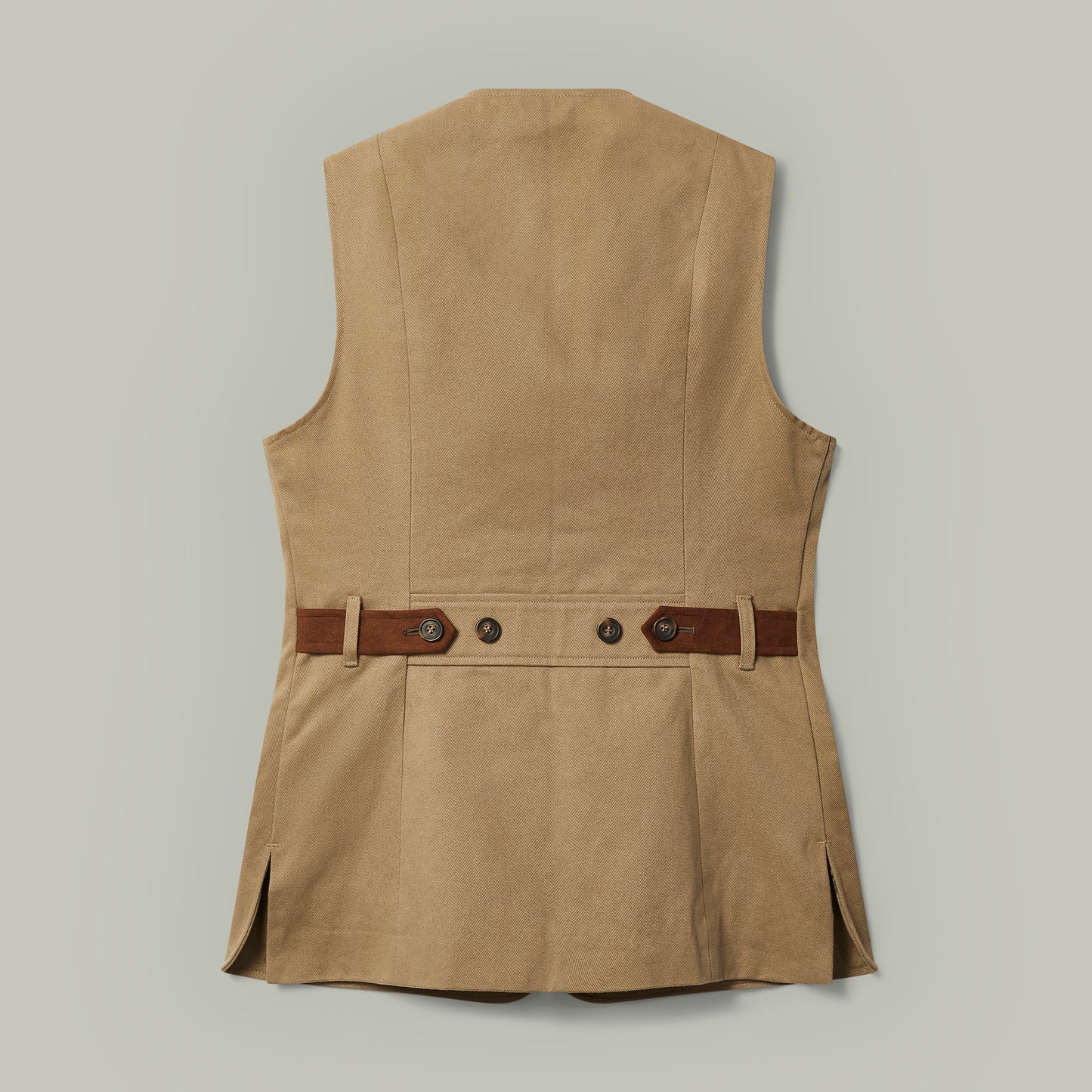 Northwood Ladies Brushed Cotton Shooting Vest [DUNE]