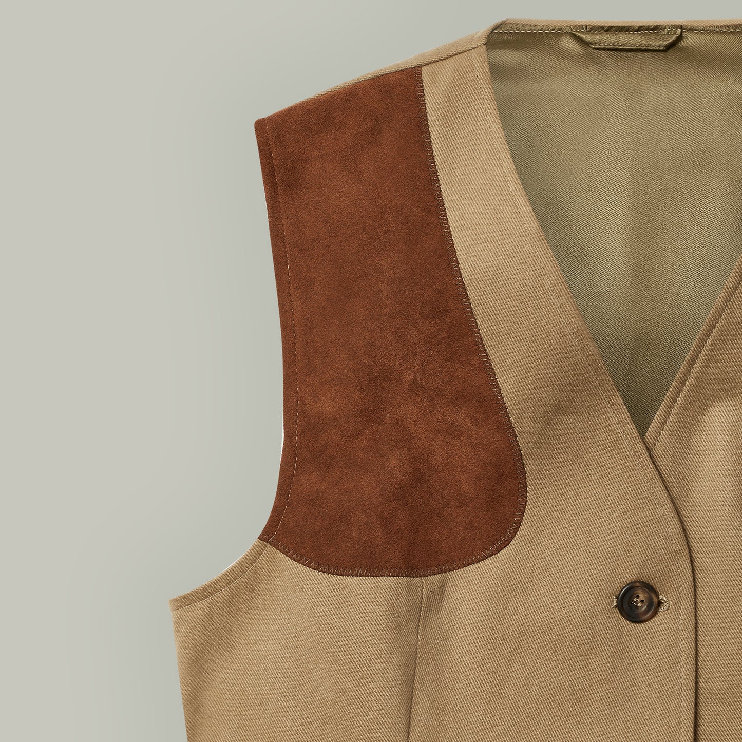 Northwood Ladies Brushed Cotton Shooting Vest [DUNE]