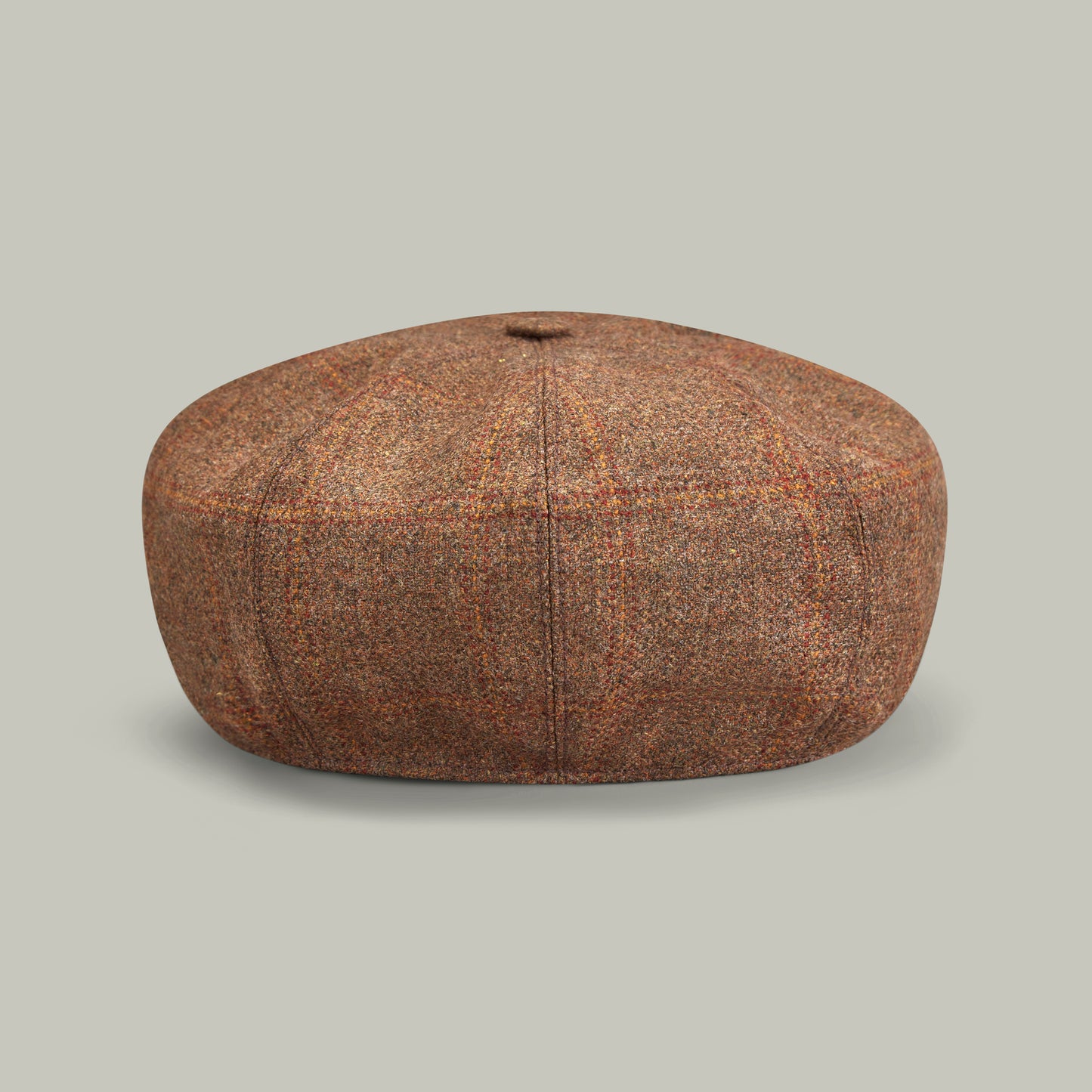 Harrow Tweed Panel Cap [HAWTHORN]