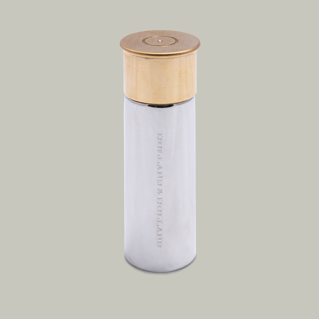 Pewter Cartridge Flask