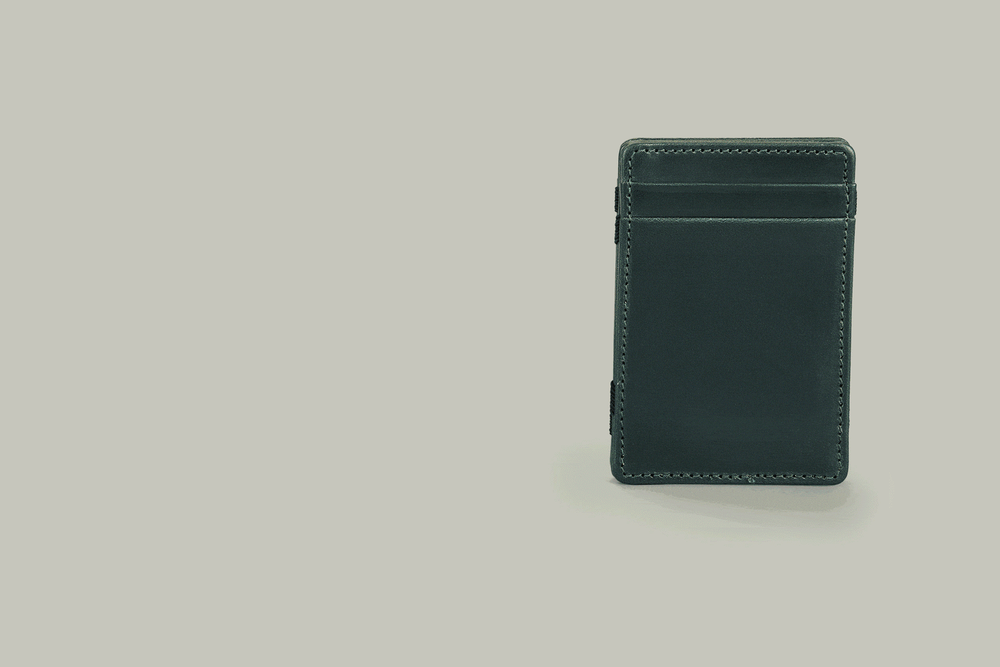 Noble Leather Magic Wallet - H&H Green