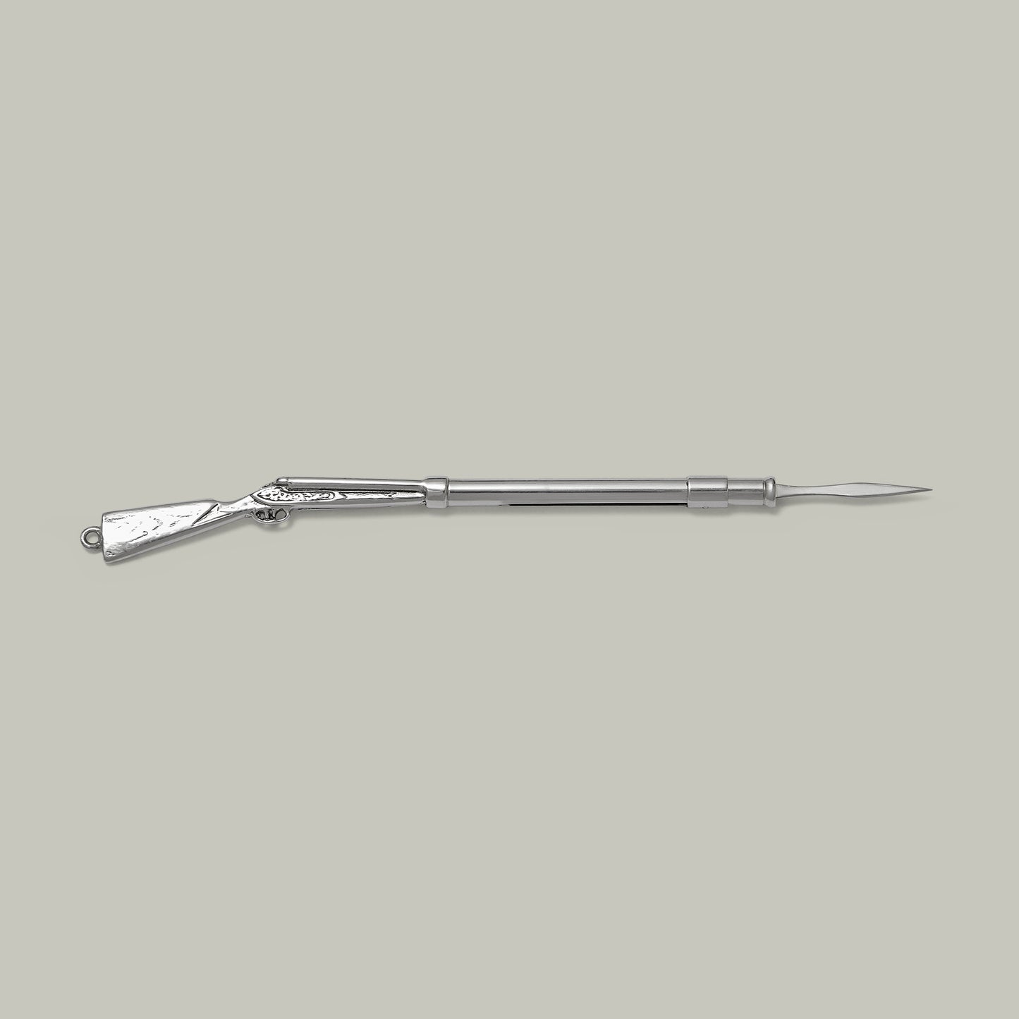 Silver Shotgun Toothpick