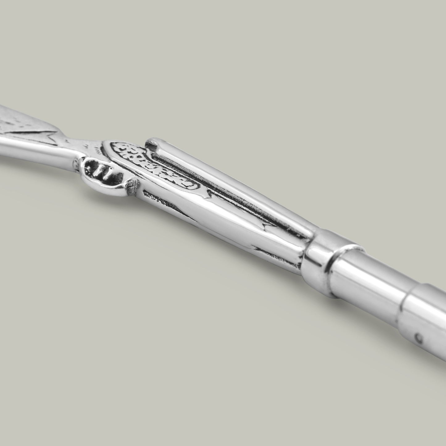 Silver Shotgun Toothpick