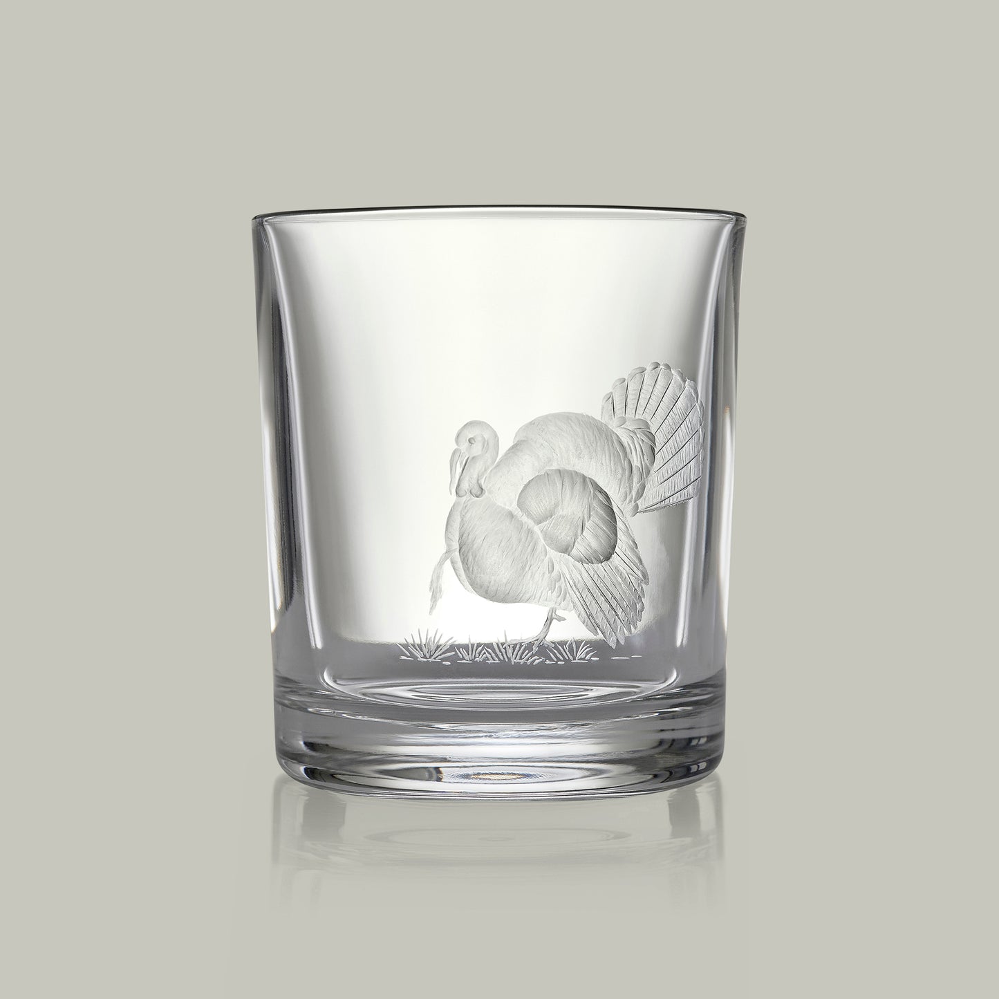 American Game Bird Crystal Tumbler [TURKEY]
