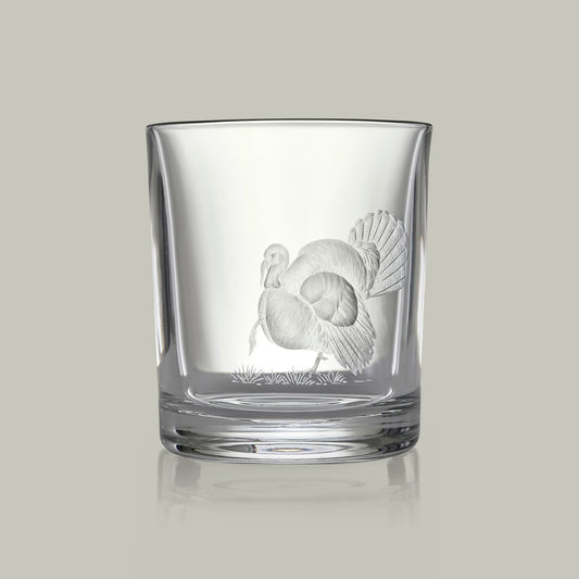American Game Bird Crystal Tumbler [TURKEY]
