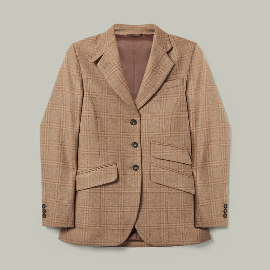Harrow Ladies Tweed Shooting Jacket [HAZEL]