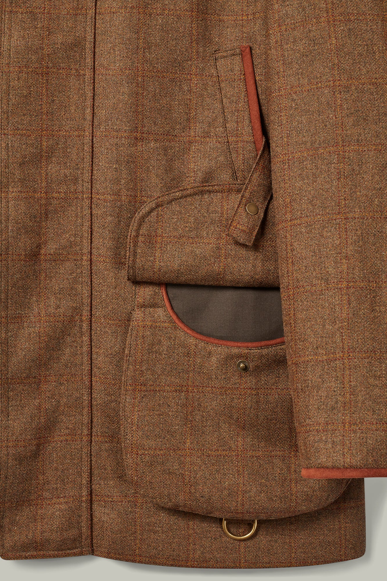 Northwood Tweed Field Coat [HAWTHORN]