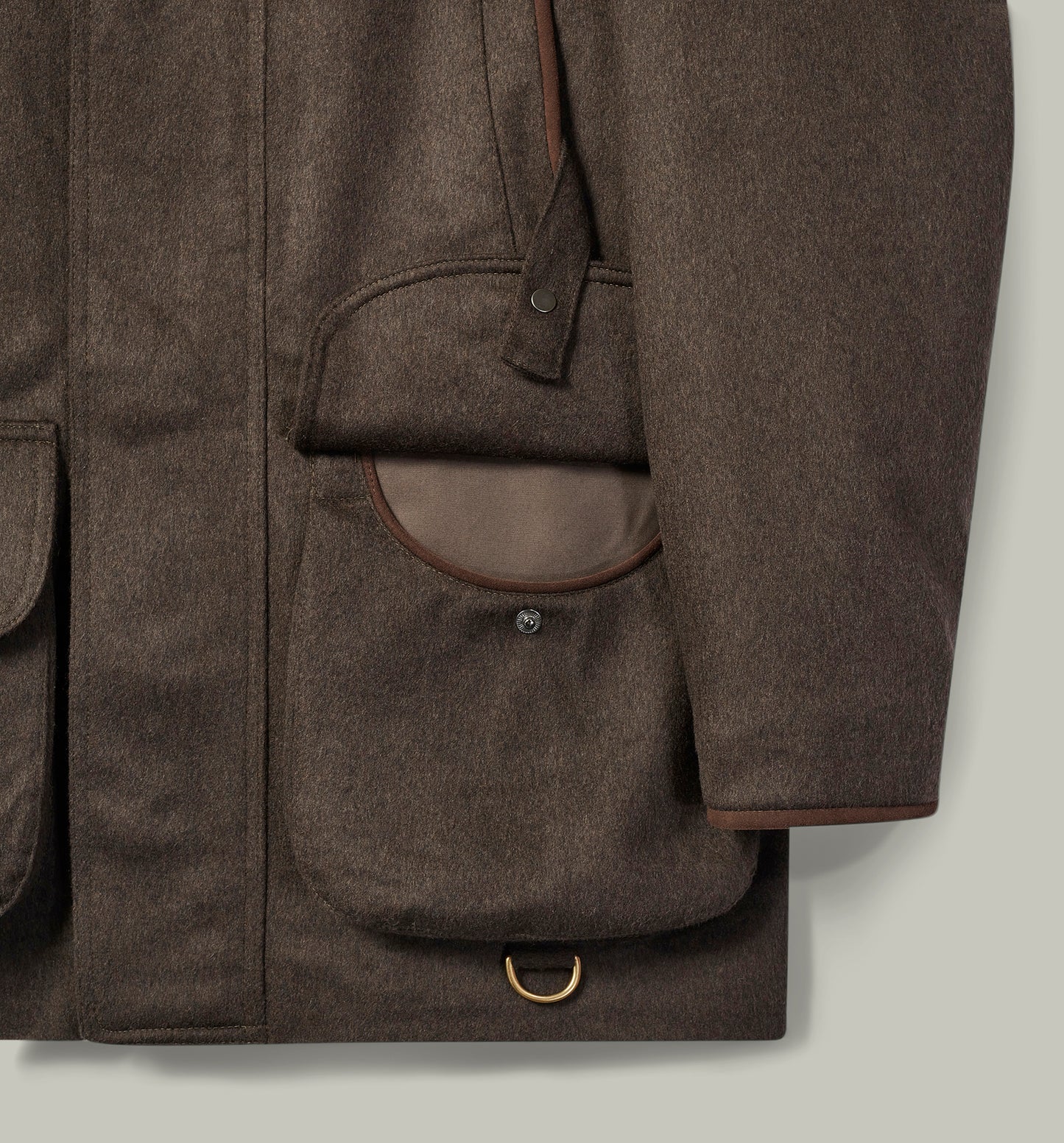 Northwood Loden Field Coat [WALNUT]