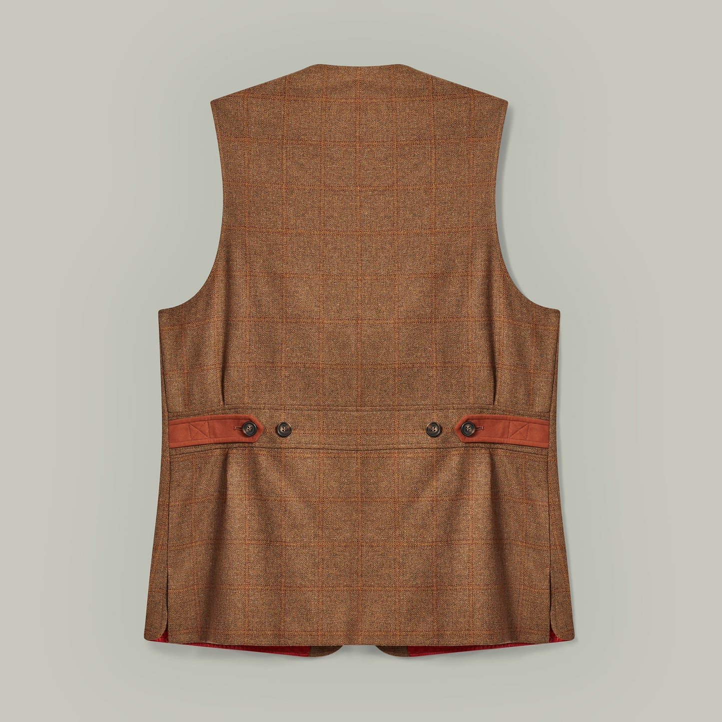 Northwood Tweed Shooting Vest [HAWTHORN]
