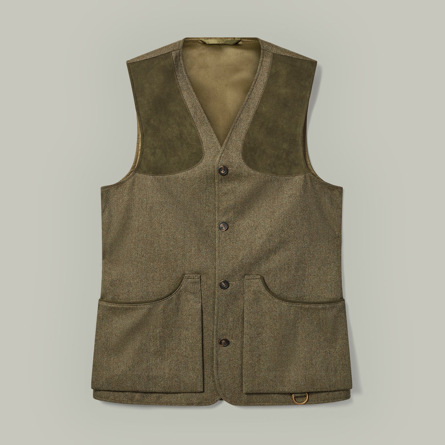 Northwood Tweed Shooting Vest [HOLLY]