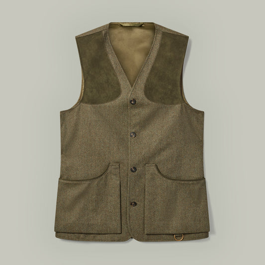 Northwood Tweed Shooting Vest [HOLLY]