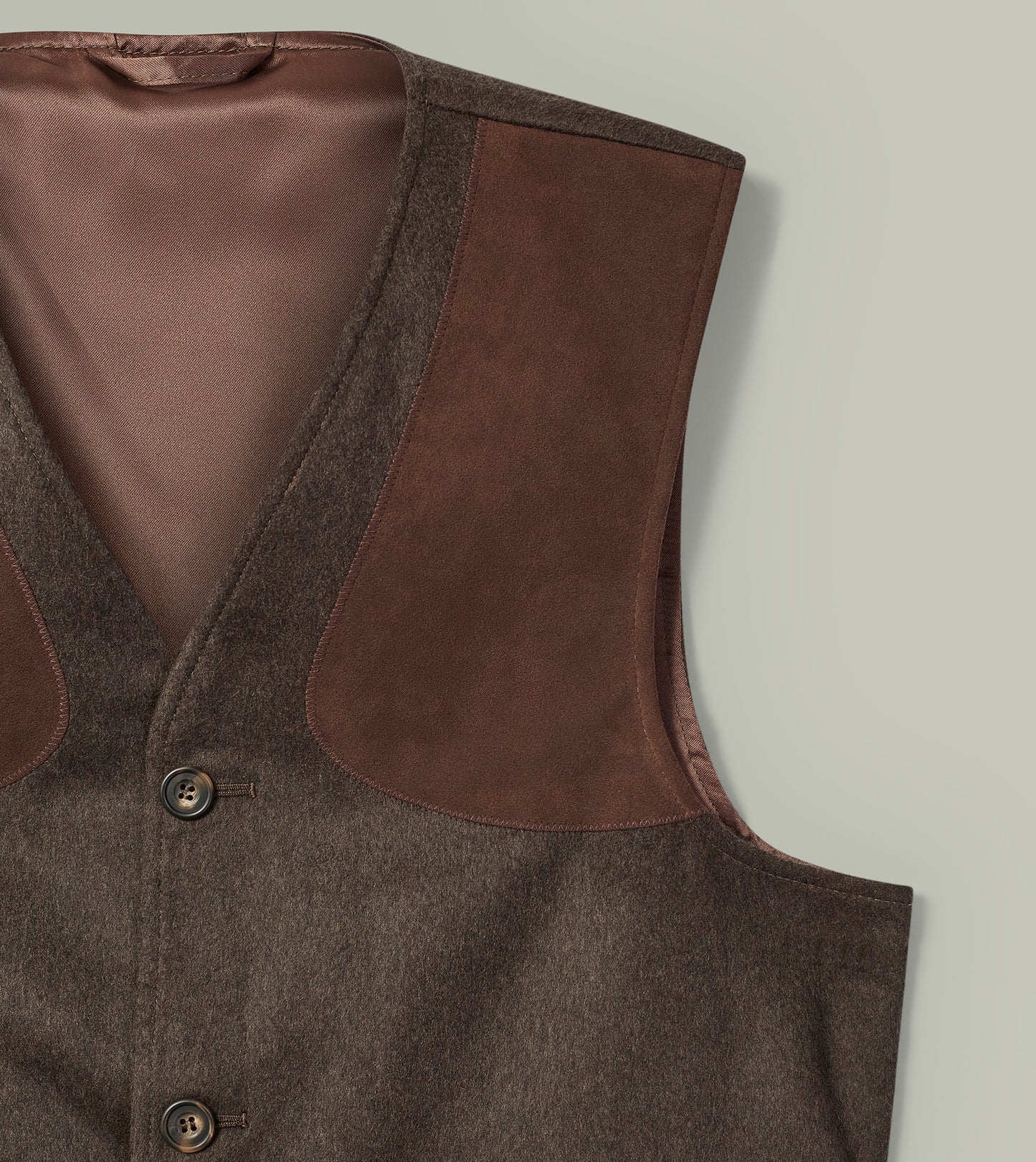 Northwood Loden Shooting Vest [WALNUT]