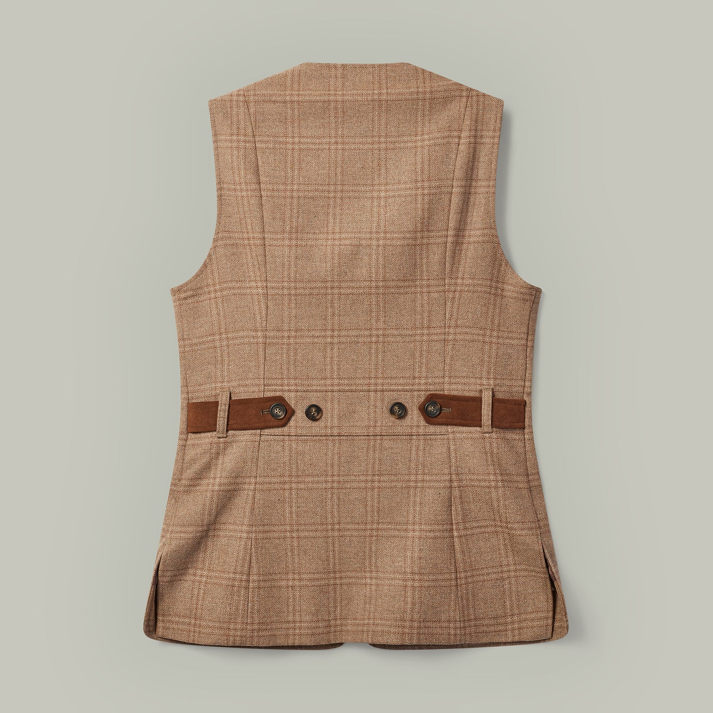 Northwood Ladies Tweed Shooting Vest [HAZEL]